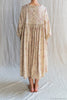 Les Ours Kleid SAMAYA in beige mit Flowerprint in altrosa (liberty beige pink) - supersofte Baumwolle2