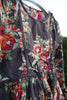 Ewa i Walla WINTER SPECIALS Kleid 55885 BRITT-MARI in braun mit Flowerprint - reine Knitterbaumwolle3