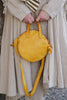 Fra.Sa Mini Bag MANILA in vintage gelb (yellow) - supersoftes Leder *Made in Italy*4