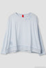Ewa i Walla Shirt 44977 LYDIA im hellen blaugrau (ice blue) - softer Jersey aus reiner Baumwolle