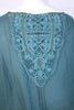 Ewa i Walla Tunika 44656 in türkis mit großem Spitzeneinsatz - reine Baumwolle5