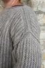 Esmeralda Pullover NICKY in sand meliert - Merino, Mohair & Tactel5