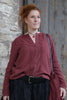 Ewa i Walla Bluse 44104 SIGYN in burgunder rot (burgundy) - softe Winterbaumwolle2