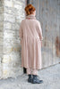 Ewa i Walla Kleid 55866 LISE-LOTTE in altrose (taupe) - softe Winterbaumwolle