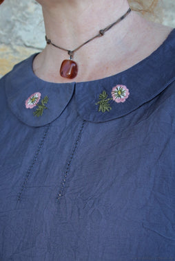 *Ewa i Walla Kleid NAJMA 55894 in blau (blue) - sommerlicher Sushi Voile