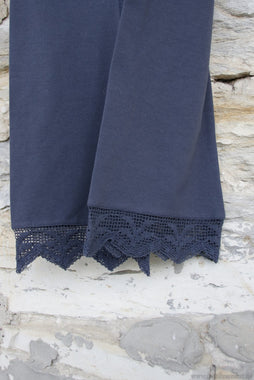 Ewa i Walla Leggings 11352 in dunkelblau (blue) - Jersey aus Baumwolle