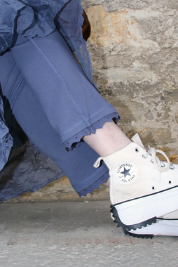 *Ewa i Walla Leggings ELLEN 11417 in blau (blue) - Jersey aus Baumwolle