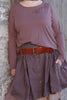 Ewa i Walla Shirt 44943 TYRA in rose-violett (dark mauve) - Jersey aus reiner Baumwolle2