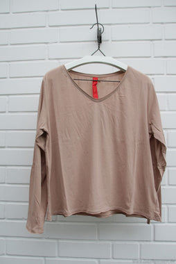 *Ewa i Walla Shirt 44984 GINGER in altrose (taupe) - softes Jersey