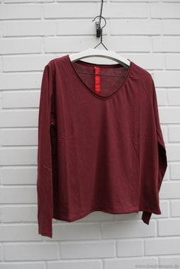 *Ewa i Walla Shirt 44984 GINGER in burgunder rot (burgundy) - softes Jersey