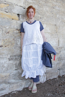 *Ewa i Walla Top AINO 33389 in weiß (white) - reine Baumwolle