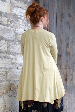 *Ewa i Walla Tunika 44986 DANIA im hellen lemon - softer Jersey aus reiner Baumwolle