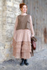 Ewa i Walla Tunika 44986 DANIA in altrosa (taupe) - softer Jersey aus reiner Baumwolle