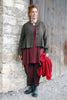 Ewa i Walla Tunika 44986 DANIA in burgunder rot (burgundy) - softer Jersey aus reiner Baumwolle