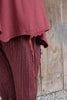 Ewa i Walla Tunika 44986 DANIA in burgunder rot (burgundy) - softer Jersey aus reiner Baumwolle