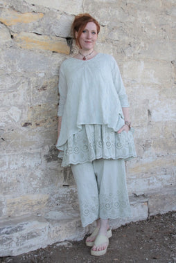 *Ewa i Walla Tunika AMARA 33390 in zartem mint (soft jade) - reine Baumwolle