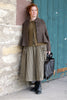 Ewa i Walla Weste 33381 SISSELA in oliv (olive) - reine gewalkte Schafswolle