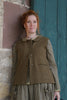 Ewa i Walla Weste 33381 SISSELA in oliv (olive) - reine gewalkte Schafswolle