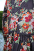 Ewa i Walla WINTER SPECIALS Kleid 55885 BRITT-MARI in braun mit Flowerprint - reine Knitterbaumwolle6