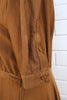hannes roether Maxi-Kleid 210840 KONFEKT in camel - Cupro & Baumwolle5