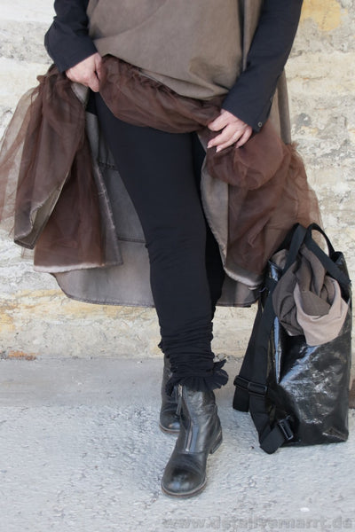 Pluslavie / Plü Leggings in schwarz (black) - Baumwolle & Elasthan