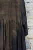 Privatsachen Kleid ZUSEEN 2120315 handcoloriert in khaki/bronze - reine, exklusive Seide4