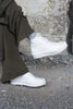 Lofina Sneakers 3560 in bianco ottico/weiß im usedlook - recyceltes Leder